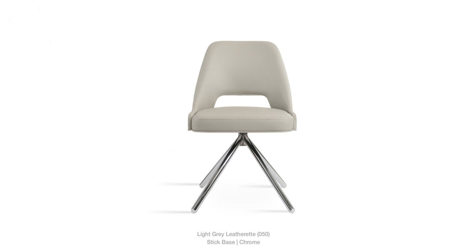 Marash Stick Swivel Dining Chair