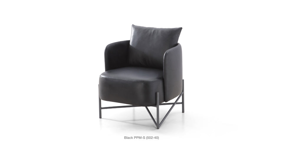 arm chair - back view