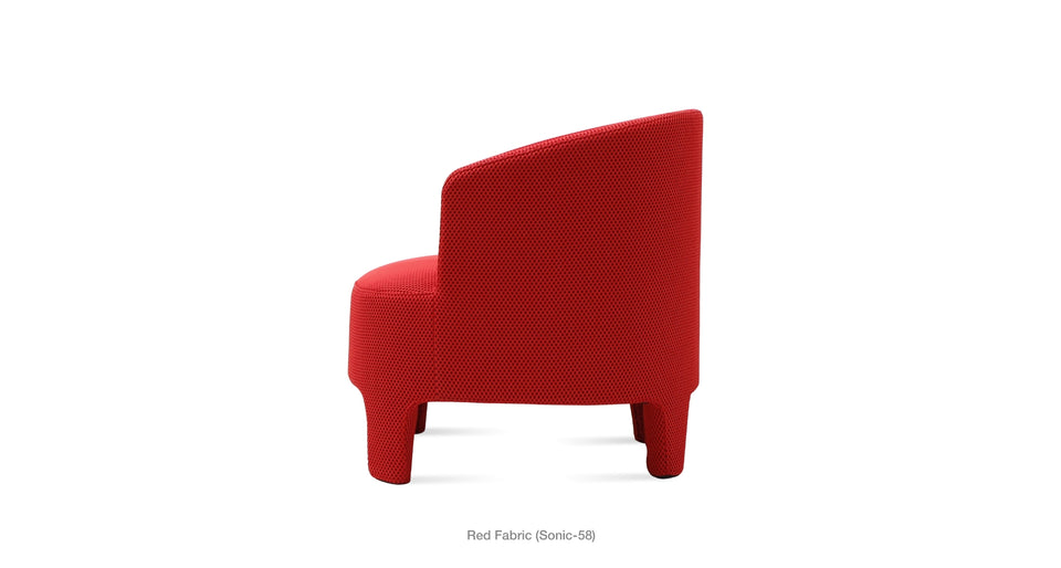 lounge chair - side angle view