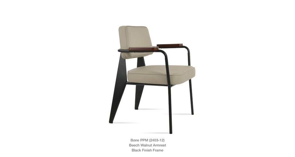 arm chair - front view
