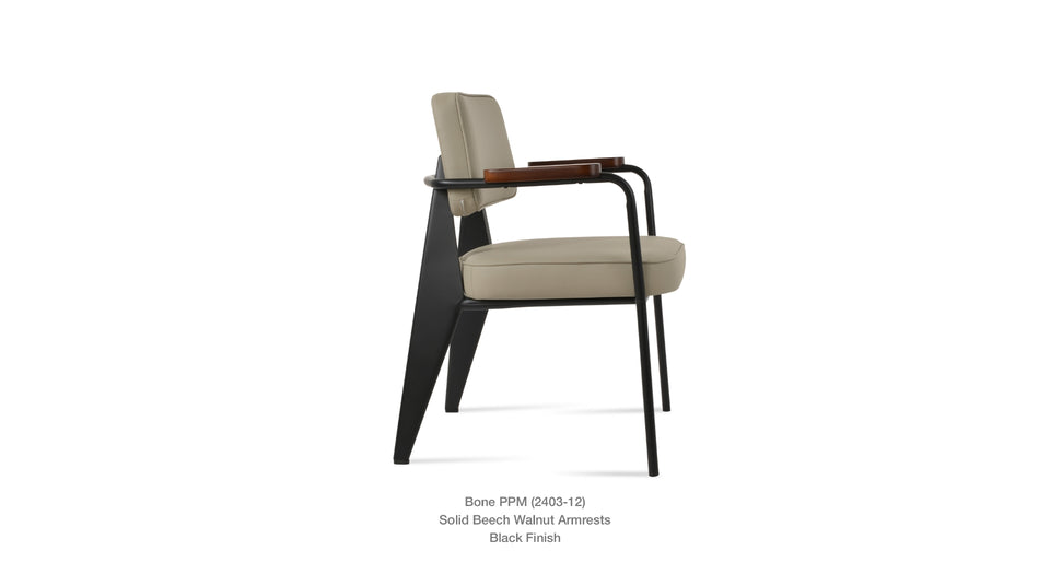 arm chair - back view