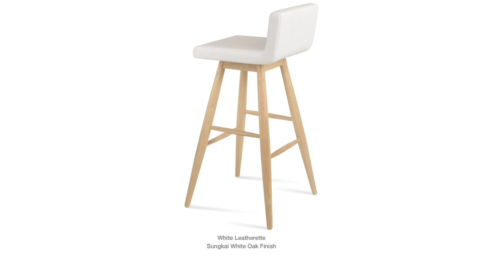 bar stool - back view
