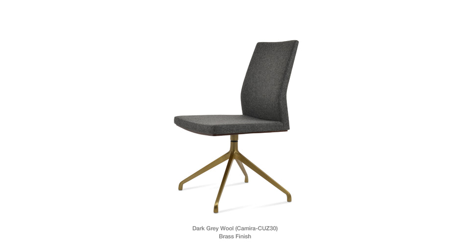 Pasha Spider Swivel Dining Chair