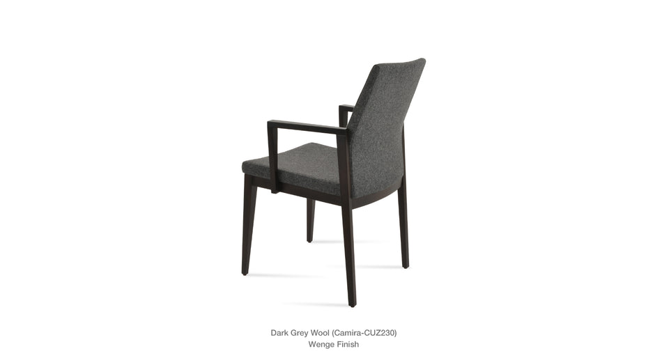 Pasha Wood Arm Chair