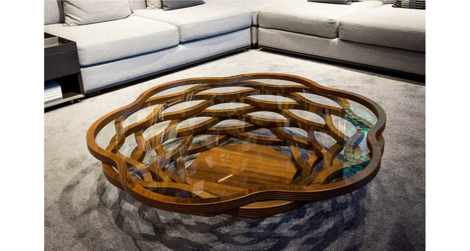 coffee table - detail view