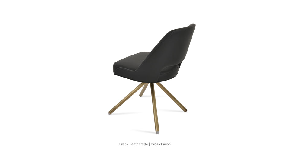 Marash Stick Swivel Dining Chair