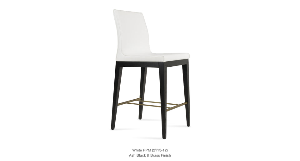 Polo Wood Counter Stool