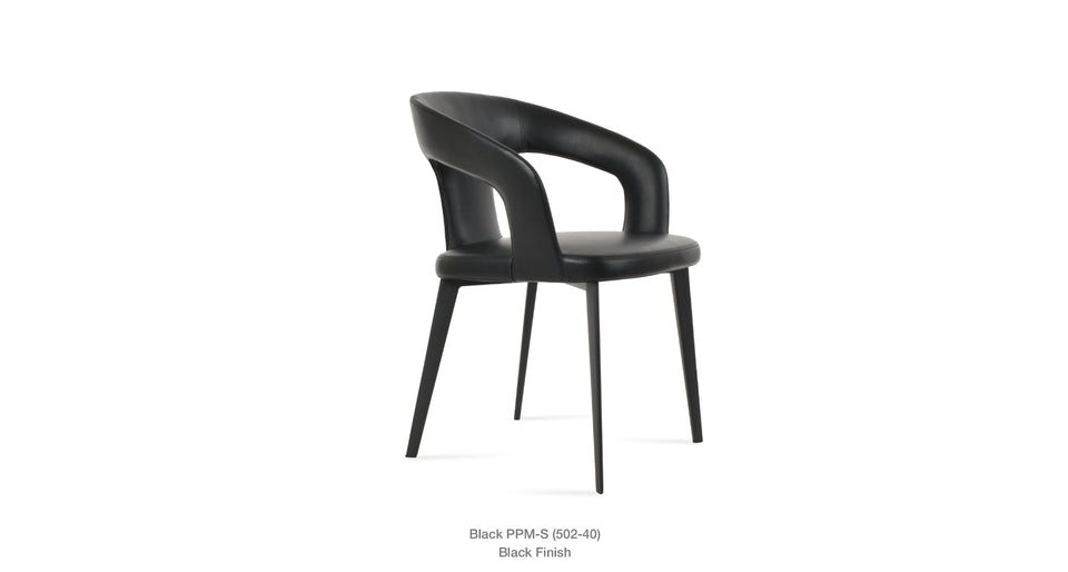 dining chair - side angle view