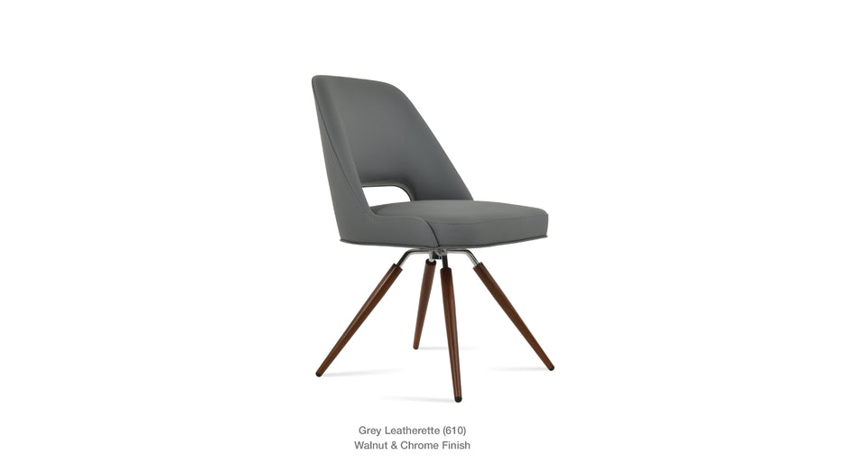 dining chair - side angle view