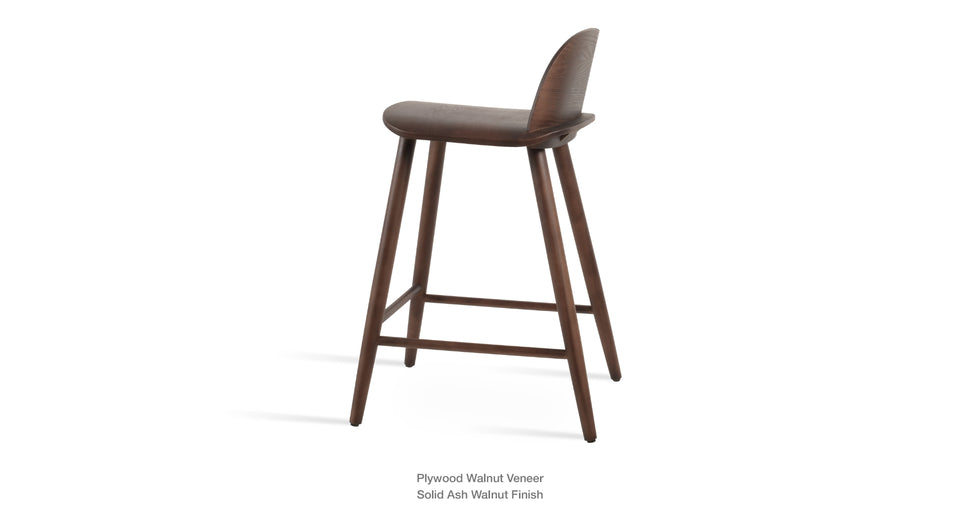 bar stool - side angle view