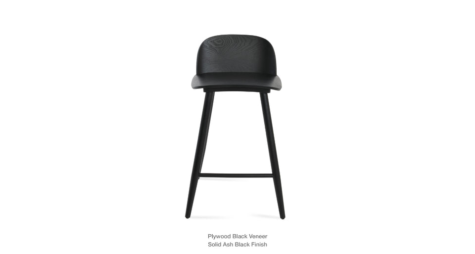 counter stool - back view