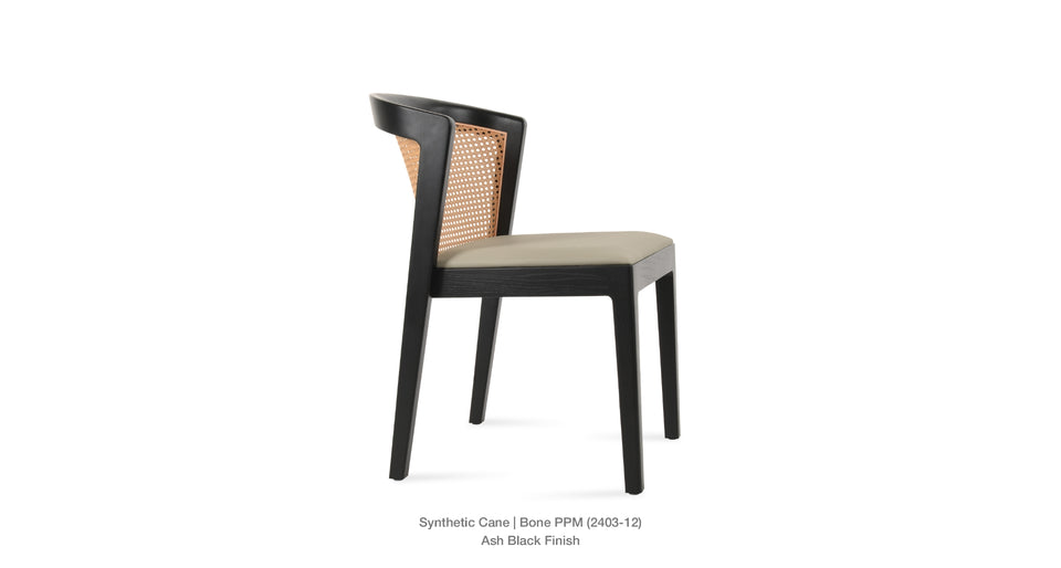 dining chair - side angle view