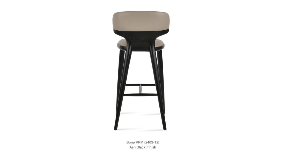 counter stool - back view