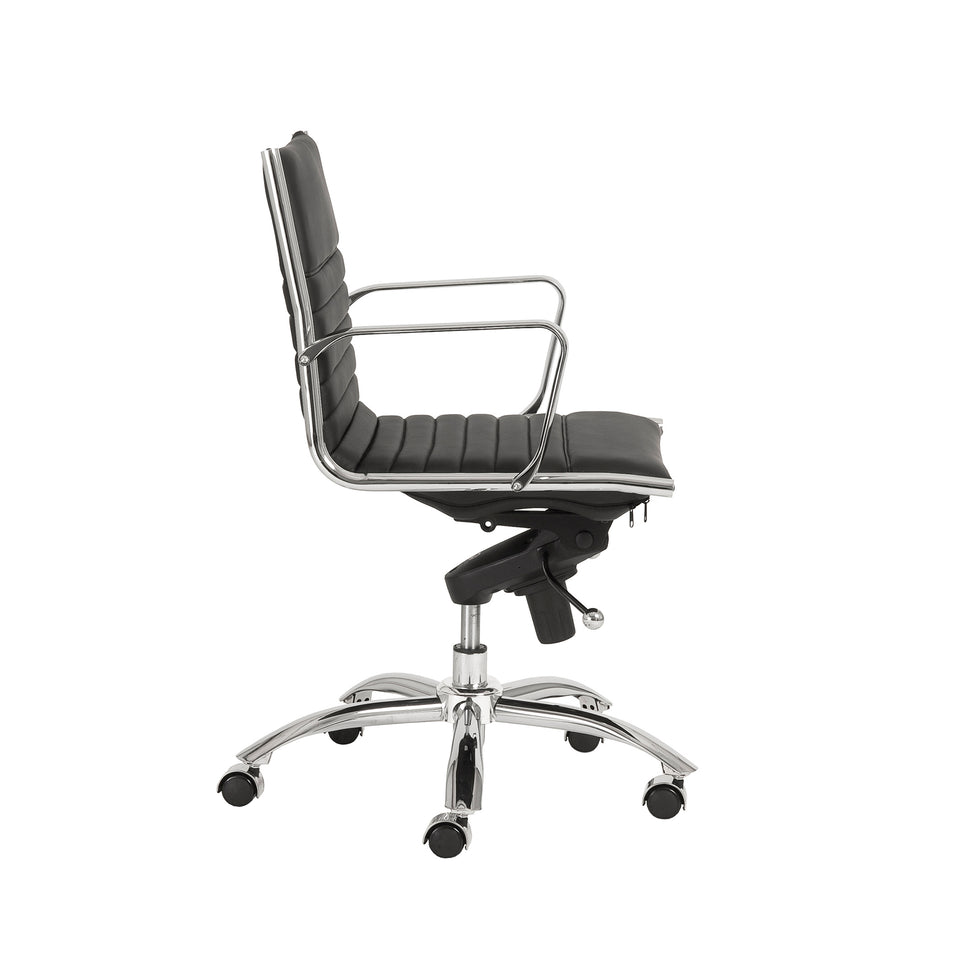 Dirk Low Back Office Chair in Leatherette