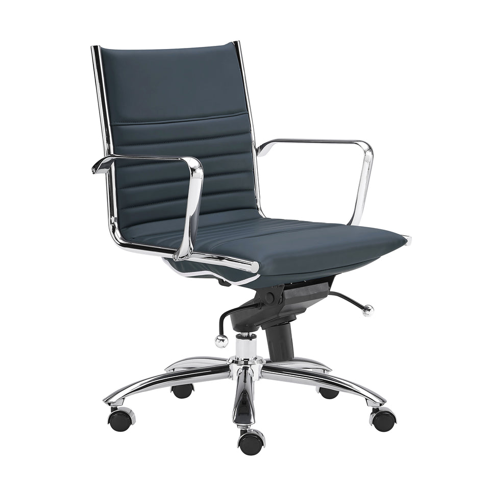 Dirk Low Back Office Chair in Leatherette