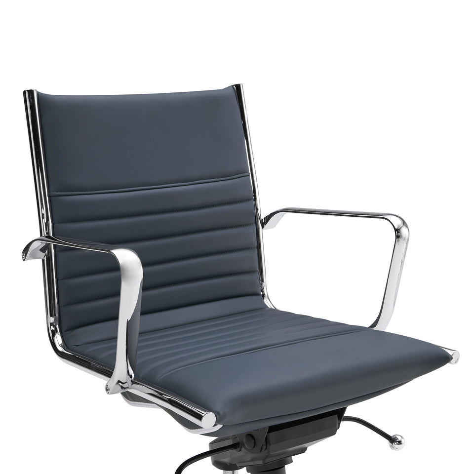Dirk Low Back Office Chair in Leatherette