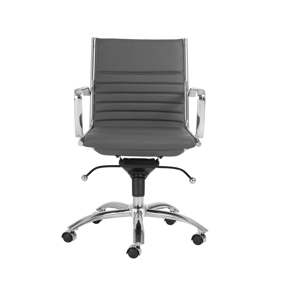 Dirk Low Back Office Chair in Leatherette