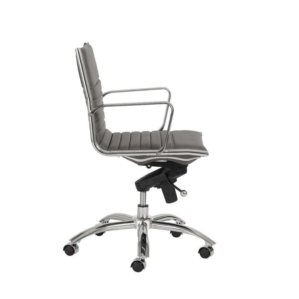 Dirk Low Back Office Chair in Leatherette