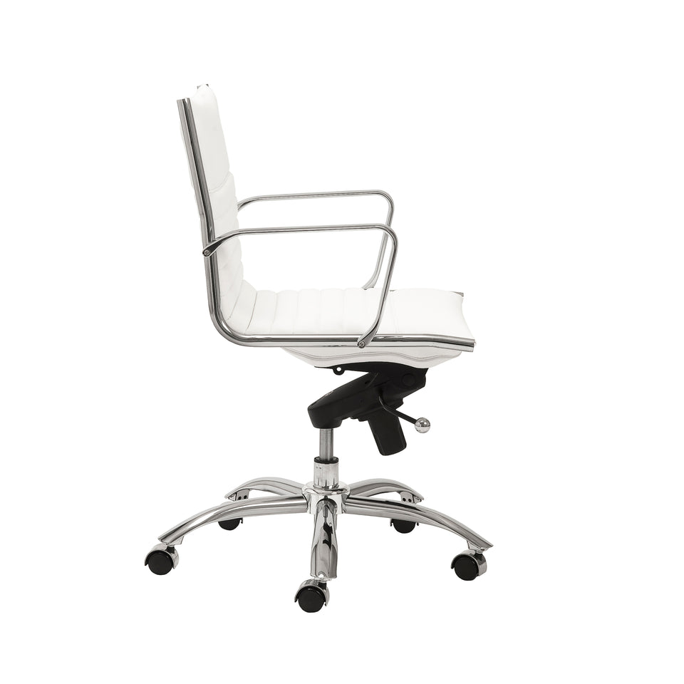 Dirk Low Back Office Chair in Leatherette