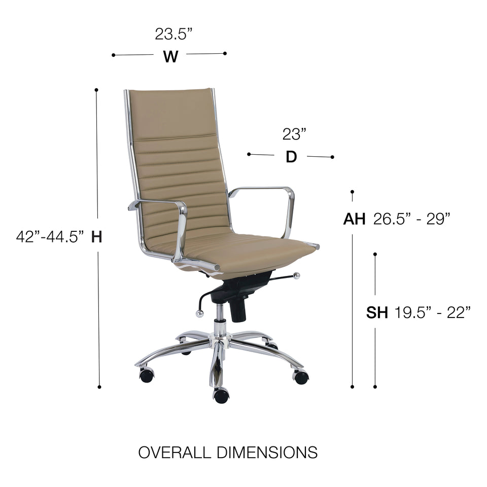 Dirk High Back Office Chair