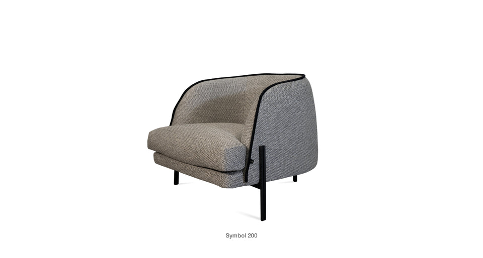 dining chair - side angle view