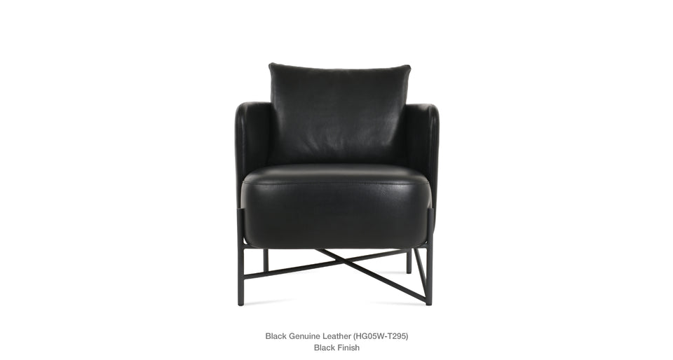 arm chair - front view
