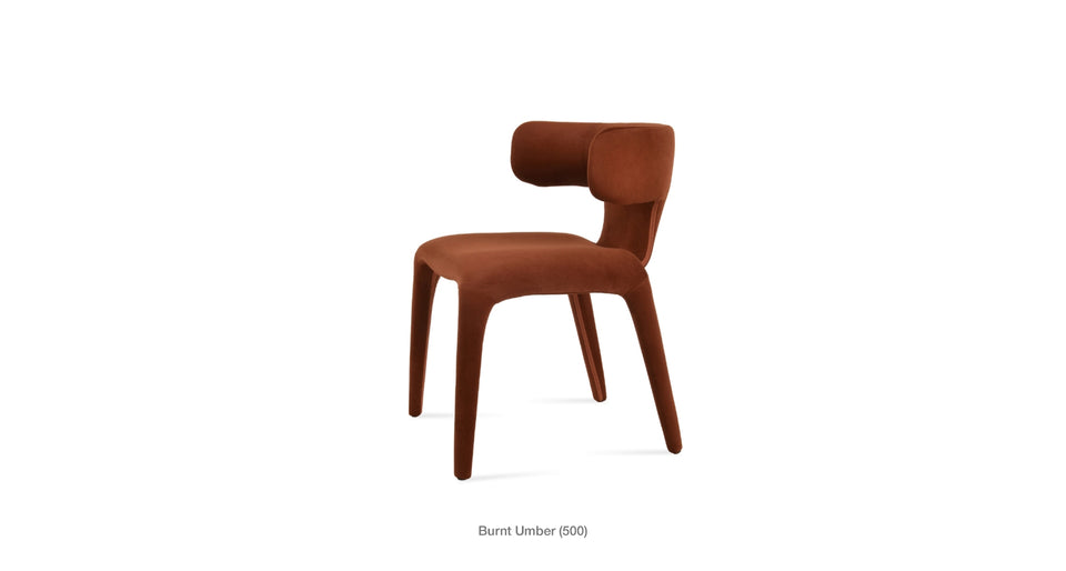 dining chair - side angle view