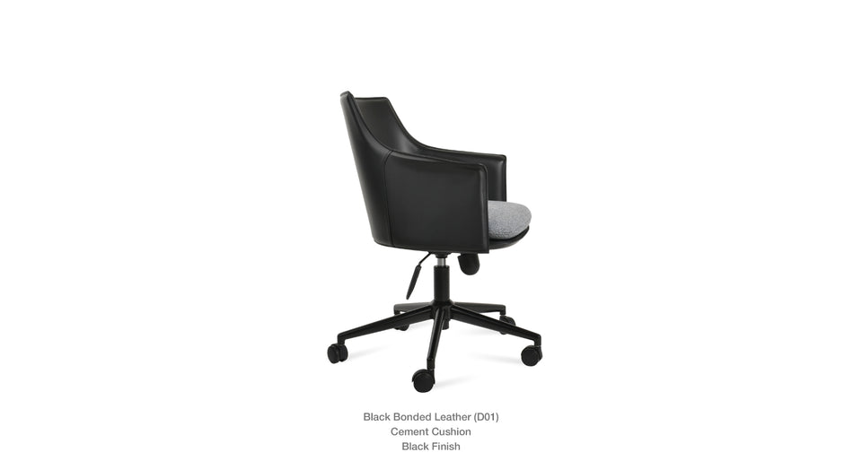 office chair - side angle view