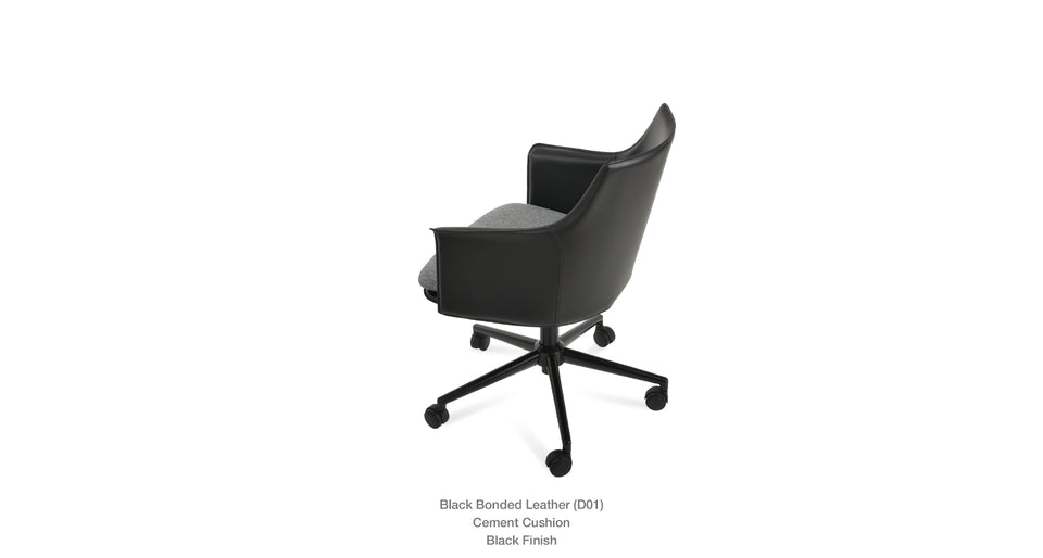 office chair - back view
