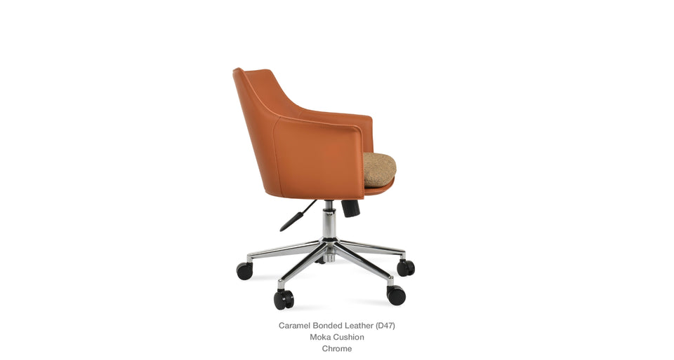 office chair - top view