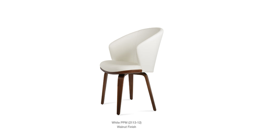 arm chair - side angle view