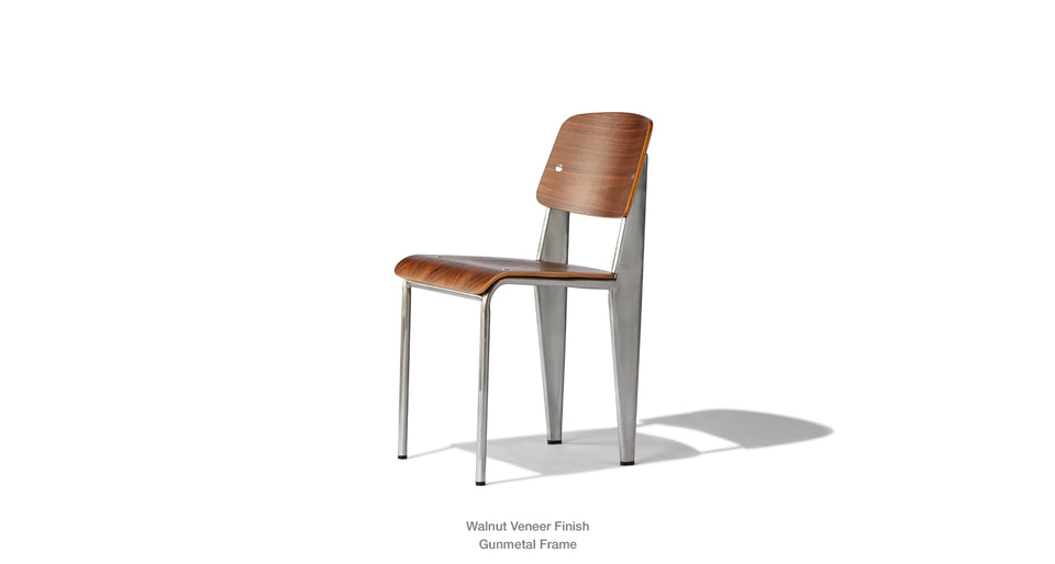 dining chair - side angle view