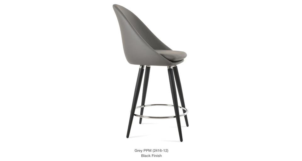 counter stool - back view
