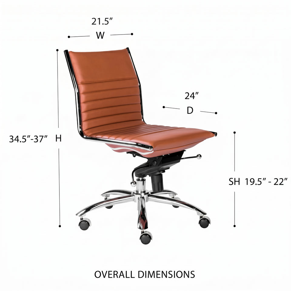 Dirk Low Back Office Chair w/o Armrests