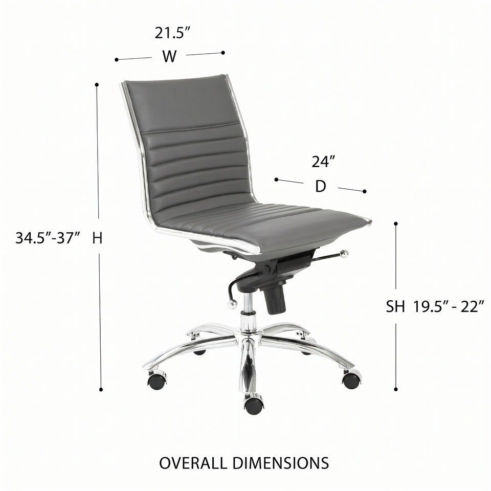 Dirk Low Back Office Chair w/o Armrests