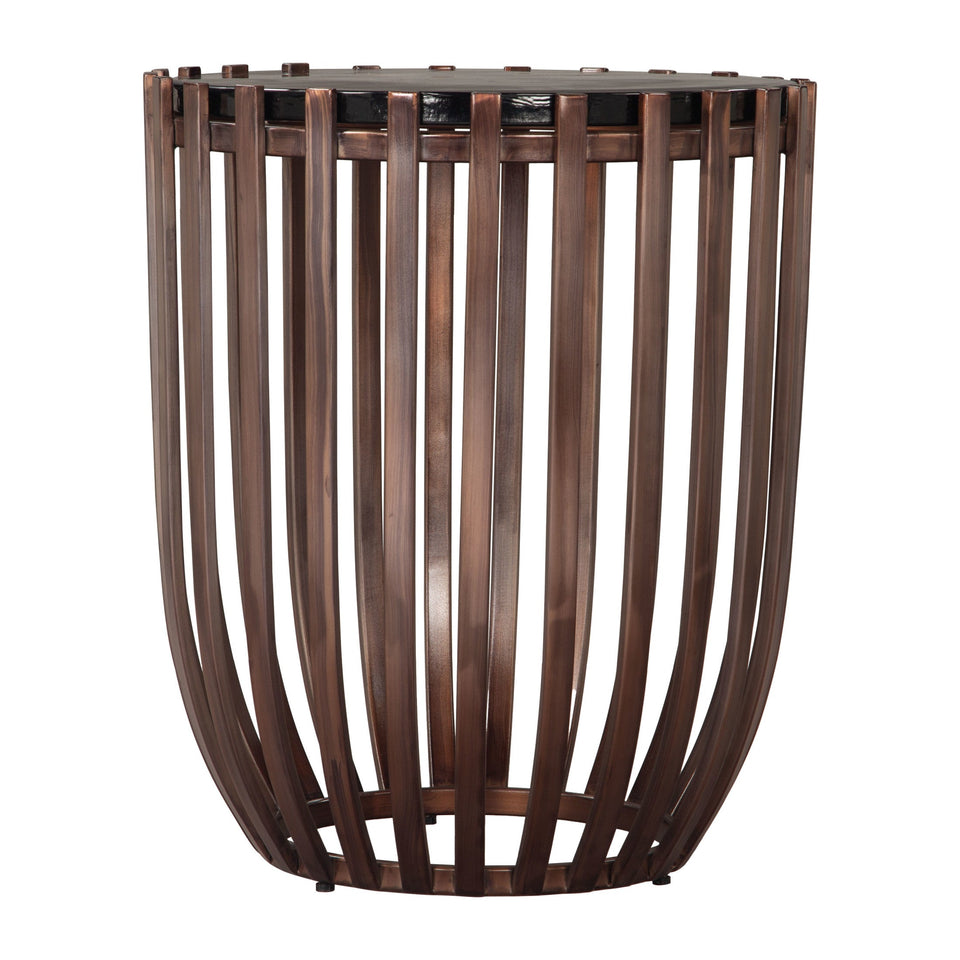 Kafig Side Table Bronze