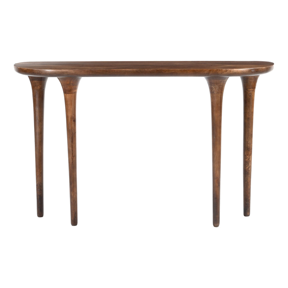 Spiker Console Table Walnut