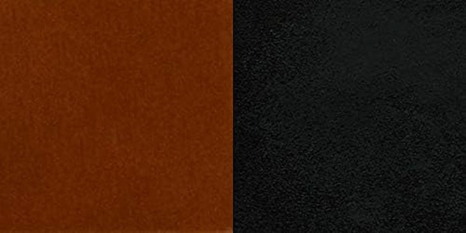 Hercules Series Black Window Back Metal Restaurant Chair With Cherry Wood Seat
