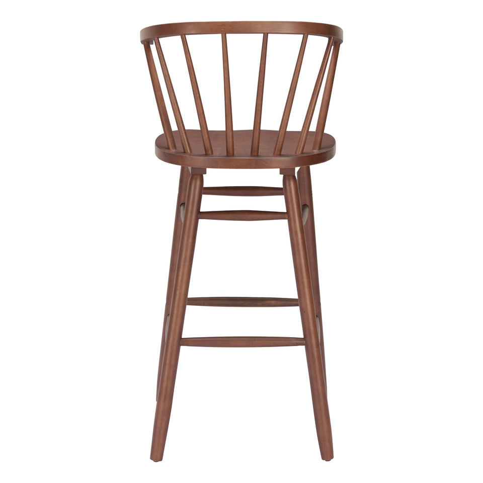Stenger Barstool (Set of 2) Walnut