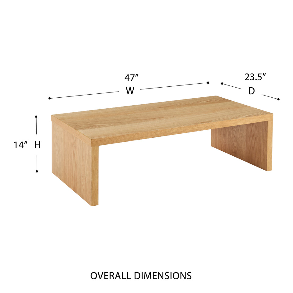 Abby 47" Coffee Table