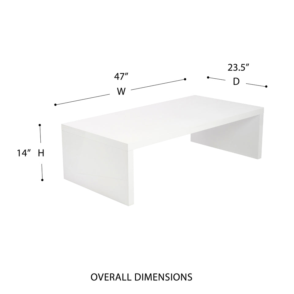 Abby 47" Coffee Table