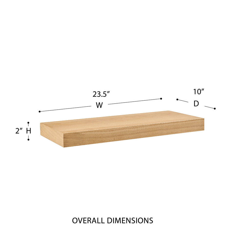 Barney 24" Floating Shelf