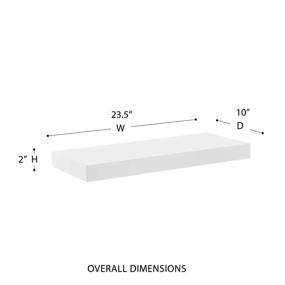 Barney 24" Floating Shelf