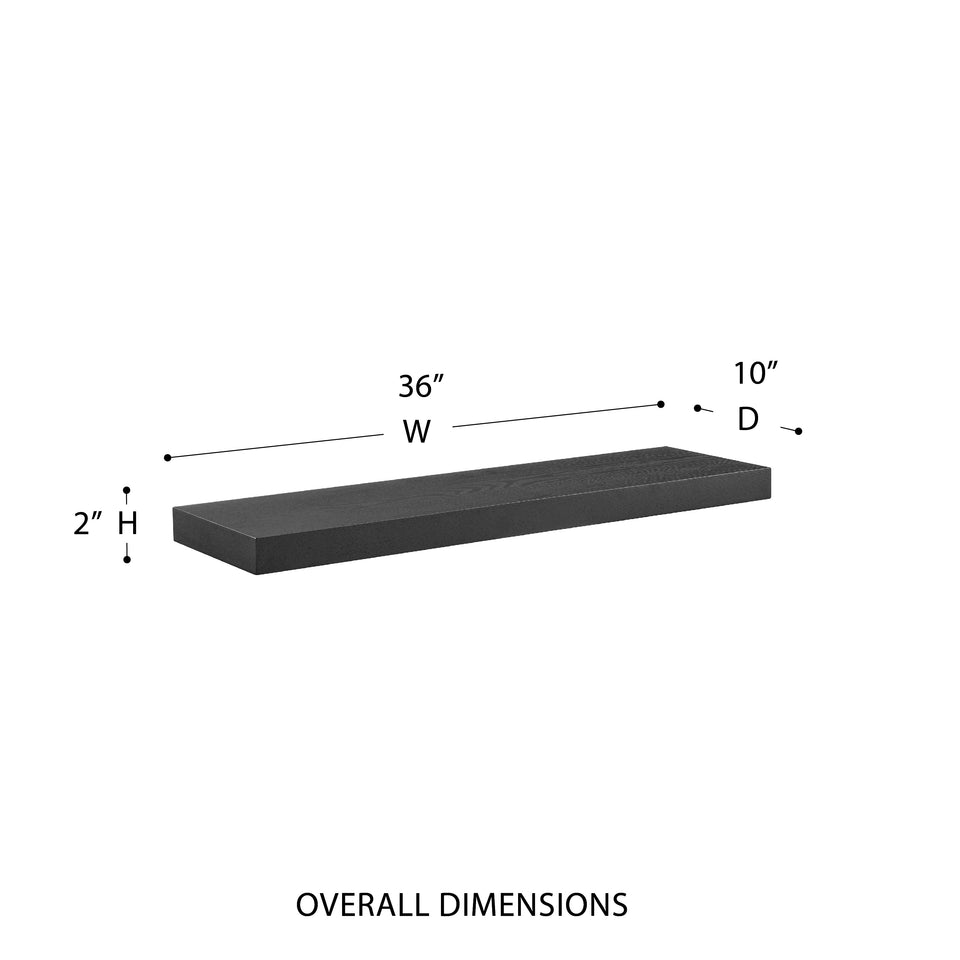 Barney 36" Floating Shelf