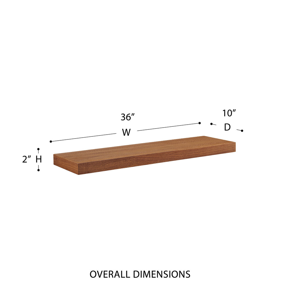 Barney 36" Floating Shelf