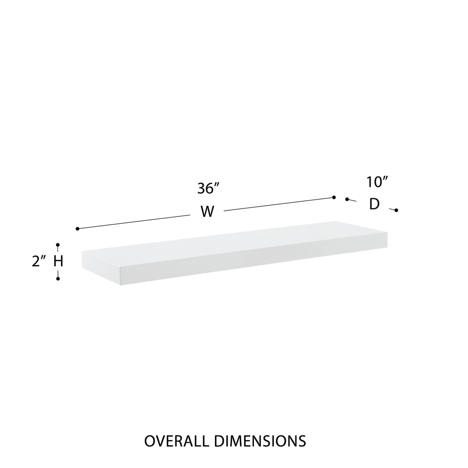Barney 36" Floating Shelf