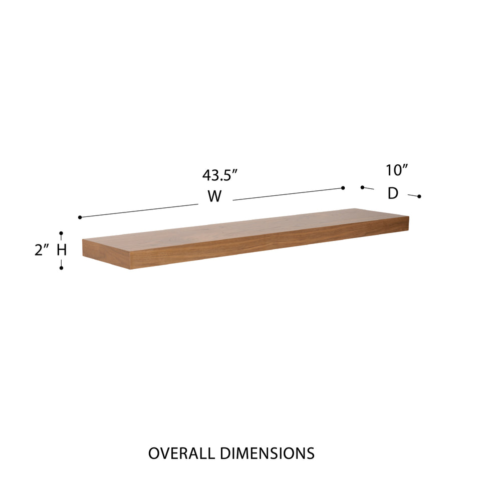 Barney 43" Floating Shelf