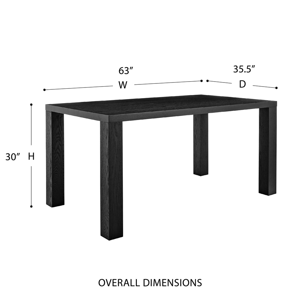 Abby 63" Rectangle Table