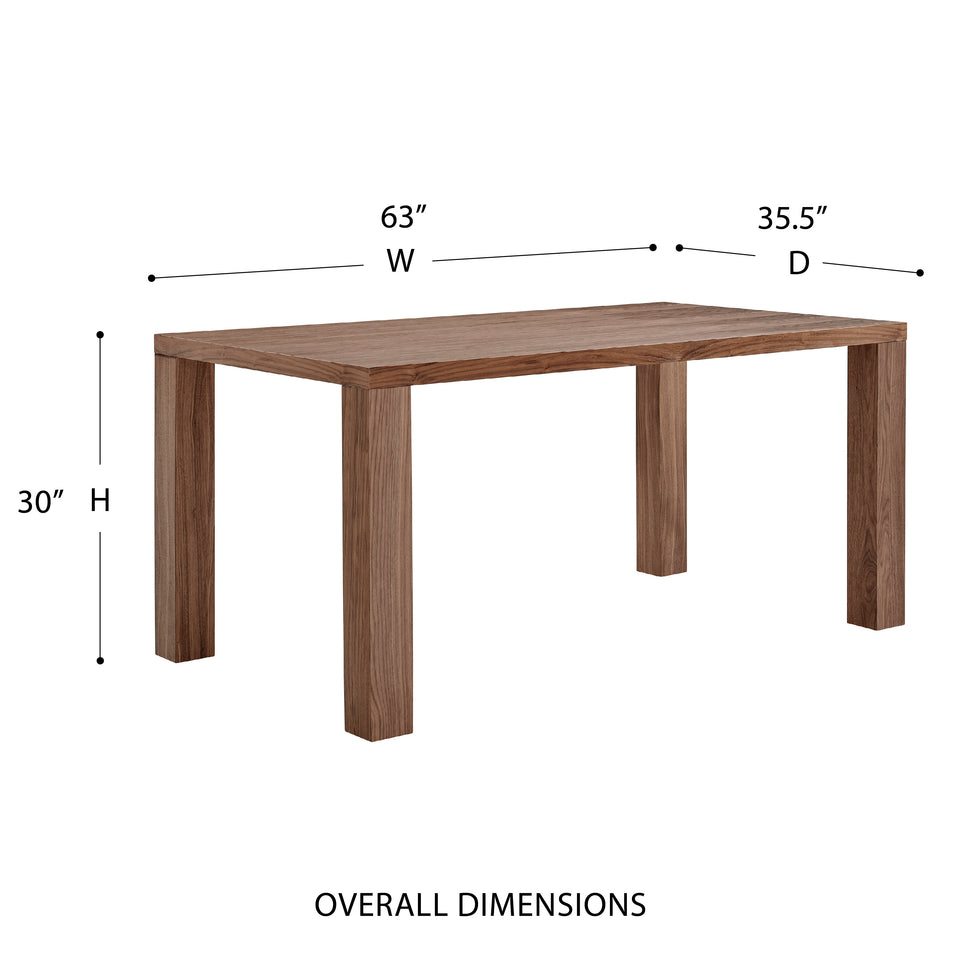 Abby 63" Rectangle Table