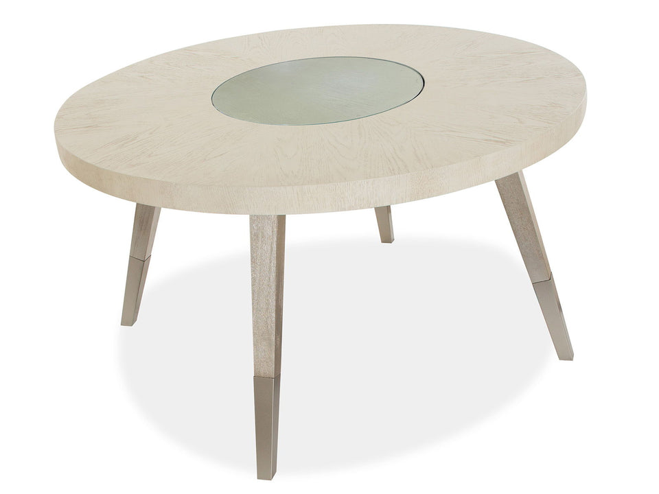 Lenox - Round Dining Table - Acadia White